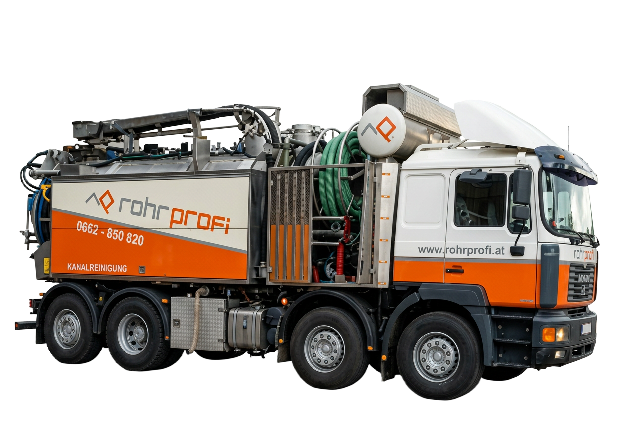 Rohrprofi Saug- und Spülfahrzeug für Kanalreinigung